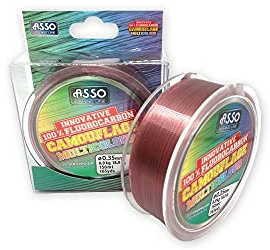 Asso Camouflage 150 M Carpfishing Line 0.240 mm
