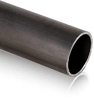 Fits Metall - Rundrohr Metallrohr aus 100% hochwertiger Stahl-Legierung - Kontruktionsrohr mit geschweißtem Hohlprofil & Werkstoff S235JRH - Länge 1000mm, Größe 40x2 mm - Ideal für Baubranche