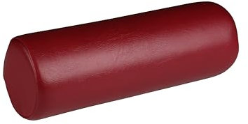 Dr. Paul Koch Nacken- Und Knierolle Aus Schaumstoff | Mit Pflegeleichtem Kunstlederbezug | Abwaschbar Und Desinfizierbar | 50 x 15 cm (Rot)