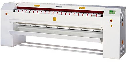 AEOLUS MG09 T repasseuse à rouleau professionnelle presse à linge plat repassage draps de lit taies d'oreiller serviettes rideaux nappe économie d'énergie A++ bassin en aluminium (250x40cm)