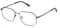 FILA Quadratisch Edelstahl Brillen in Glänzend Gun mit Grünen Teilen für Herren, Brille mit Sehstärke, optional mit Sonnenbrillen tönung oder Blaulichtfilter (Modell VFI440)