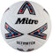 Mitre Ultimatch Fußball, verbesserte Kontrolle, zusätzliche Haltbarkeit, zusätzliche Genauigkeit, Ball, Weiß/Schwarz/LeibchenRot, 3