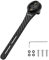 RAVEMEN Supporto Manubrio Integrato per Bicicletta, Compatibile con GARMIN/COOSPO/CYCPLUS/iGPSPORT/XOSS Ciclocomputer, Compatibile con Sportiva Telecamera