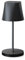 Quntis LED Tischlampe Kabellos, Touch Dimmbar Akku Tischleuchte USB Aufladbar, 3000K/4000K Doppelte Farbtemperatur, IP44 Wasserdichte Outdoor Tischlampe für Esstisch Camping Balkon, Schwarz -1 Stück