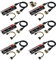 YBBOTT VER009S-PLUS PCIE Riser Express Kabel 1X auf 16X (6Pin) GPU Riser Karte mit 8 Festkondensatoren für Bitcoin Litecoin Ethereum Mining Rigs.(6Stück)
