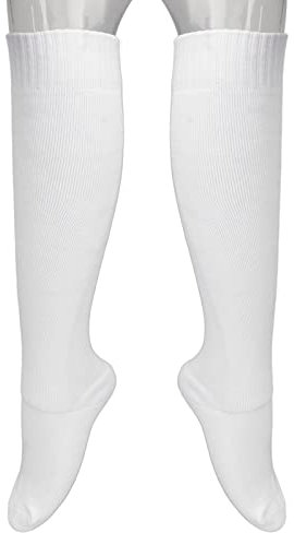 Fechtsocken für Degen, Schützende Fechtstrümpfe aus Baumwolle, Hohe Socken, Bequeme Stützsportsocken für Unisex (M)
