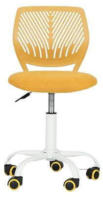 FurnitureR Chaise de Travail Ergonomique pour Enfants, Adolescents, garçons et Filles – Hauteur réglable pivotante pour Ordinateur Portable pour la Maison, Le Bureau, la Salle d'étude