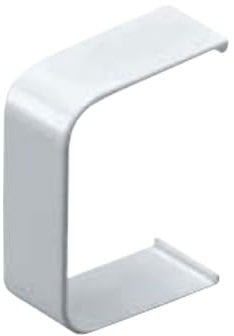 First Plast - Assemblage pour goulottes - Couvre joint pour goulotte 125 x 75 mm - Blanc - First Plast