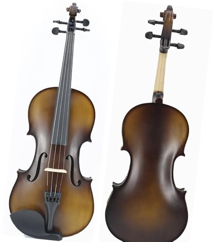 Violine Massivholz Antik Matt Handgefertigte Violine 4/4 Mit Etui Und Bogen(4/4)