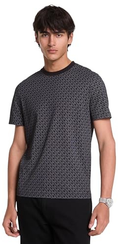 Michael Kors Herren Mk Signature T-Shirt Mk Signature T-Shirt (1er Pack)