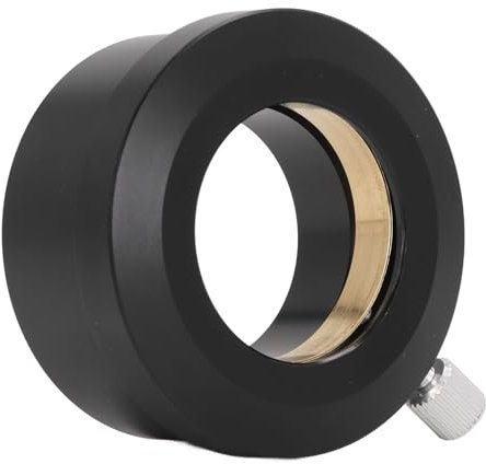 Bonbela Adattatore per Oculare per Telescopio da 2 Pollici a 1,25 Pollici Adattatore per Montaggio Oculare per Telescopio Completamente in Metallo Professionale per Accessori per