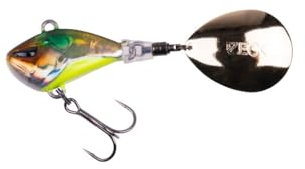 ZECK - Jig Spinner, Spin-Jig, Bleikopfspinner, Kunstköder, Angelköder - Rogue Runner | 20 g - Lemon Rudd