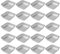 20 Piezas Bandejas Aluminio Cuadrados Recipientes Resistentes A Temperatura para Horno Y Aire Freyers Accesorios para Hornear