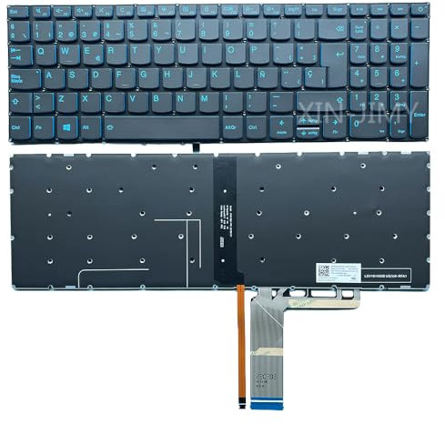 XINDIKBHUB Teclado español para Lenovo Ideapad Gaming L340-17IRH L340-15IRH