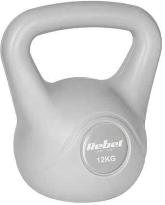 Rebel Electro Kettlebell Bitumen 12kg RBA-2322G-12 Grau
