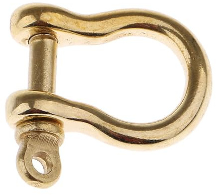 wisoolkic Boucle de bracelet en paracorde à manille en O - Outil indispensable pour le camping, la randonnée et les sports de plein air - Ancre survie à manille O