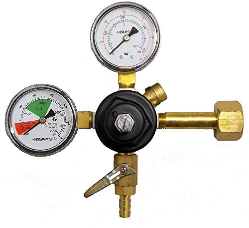 New TapRite E-3741BR - Primary Co2 Beer Regulator for Home Dispense by Taprite