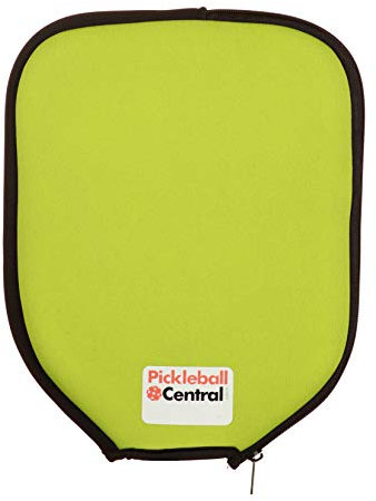 Funda para pala de pickleball. Hecha de neopreno, verde lima