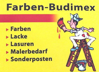 2,5 Liter Farben-Budimex Acryllack Farblos 2in1 Lack und Grundierung ,glänzend, f. Holz, Metall , Putz , Beton , Zink , stoß- u. schlagfest
