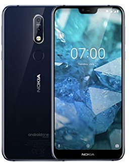 Nokia 7.1 (2018) - Smartphone (32 GB, Dual SIM, Android 8, con cámara ZEISS), Color Azul