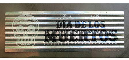 Hotrodspirit – Schild Corona, gewellt, Durchmesser von Los Muertos Biere Beer 61,5 x 21 cm