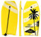 COSTWAY Bodyboard, Schwimmbrett Schwimmboard, Surfbrett Kinder, Surfboard, Sup-Board 104x52x6cm (gelb)