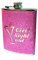 Prime Homewares Ladies Night Out Hip Flask (8oz Pink)