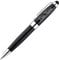 Your Gravur - Kugelschreiber mit Gravur | Chef - personalisierter Kugelschreiber mit Touchpen - gravierter Kugelschreiber als Geschenkidee - Kulli mit Gravur - Schwarz
