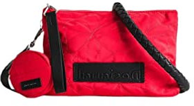 Desigual Womens BOLS_Prisma Dortmund Across Body Bag, Red
