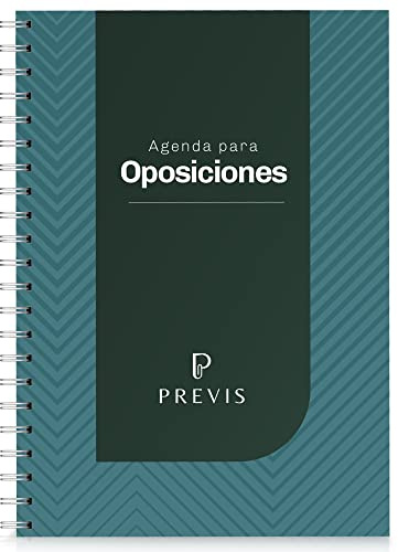 Agenda Oposiciones A5 para Estudio Optimizado - Organizador Oposiciones - Planificador Oposiciones