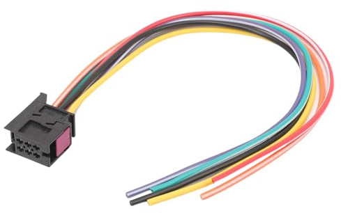 FanPaYY 6Q0937702 Connecteur Feu Arriere Compatible Avec A1 Q3 | Kit De Réparation De Faisceau De Feu Arrière, 21cm Prise De Connecteur De Faisceau À 6 Broches