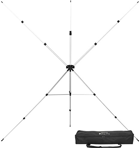Westcott X-Drop Pro Backdrop Support Stand (Supports 8' and 5' Wide X-Drop backdrops)