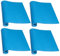 HD Fitness 4er-Set Bodenschutzmatte Pool Unterlage Laufband Schalldämmend Poolmatte | hellblau 200x100 cm