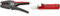 Knipex MultiStrip 10 Automatische Abisolierzange 195 mm 12 42 195 & Abmantelungswerkzeug mit Schleppklinge schlagfestes Kunststoffgehäuse 165 mm 16 20 165 SB