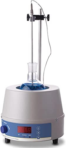CNPRAZ Lab Electric Heating Mantle with Magnetic Stirrer, Intelligent Digital Temperature Control, Electric Stirring Heating Mantle, Adjustable Heating and Stirring Electro Mantles Mantle