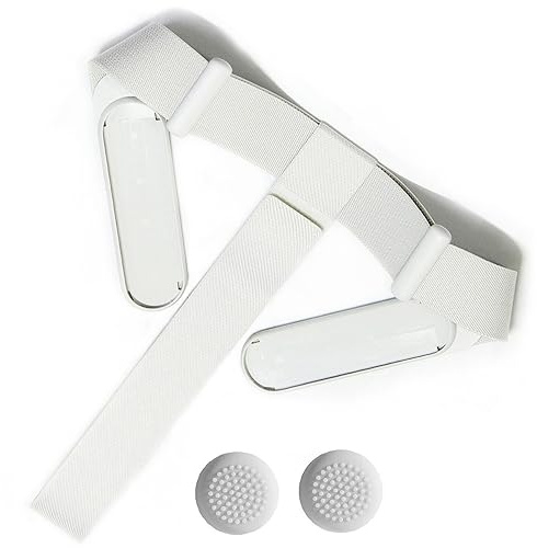 VicRole Replacement Head Strap for Oculus Quest 2 Headset, Headstrap for Meta Quest 2 PC Virtual Reality Headsets VR Accesories with 1 Pair Thumb Grip Caps
