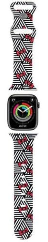 CG Mobile Hello Kitty HKAWMSDIEZK - Cinturino per Apple Watch 38/40/41 mm, colore: Nero