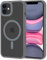 XTCASE für iPhone 11 Hülle Magnetisch kompatibel mit Magsafe, Matt Transluzente Handyhülle für iPhone 11 Kratzfeste PC Rückseite + TPU Bumper - Grau