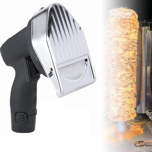 Weyot Macchina Kebab Affettatrice Manuale Ricaricabile Coltello Kebab Elettrico Professionale Senza Fili Portatile