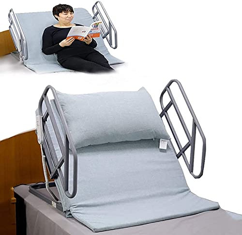 GYDUHYE Electrically Adjustable Seat Backrest Support With 2 Armrests, Adjustable Bed Back Rest Bed Wedge Read, Eat, Watch TV In Bed
