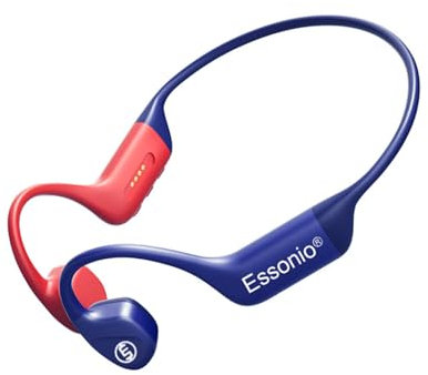 essonioc Advanced Bone Conduction Headphones, Open Ear Headphones, 32GB Memory, IPX8 Waterproof, Premium Sound Quality for Running and Outdoor Sports