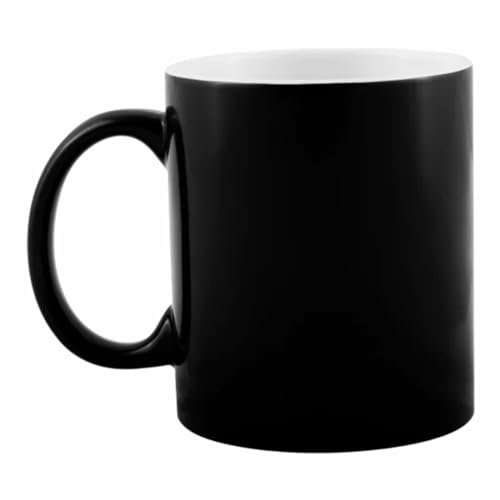 Personalised Photo Magic Mug, Custom Picture Text Mugs Magic Heat Sensitive Color Changing Coffee Mug Milk Tea Cup Customised Original Gifts for Family Lovers Friends Couple
