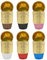 FZSECRIU 150 Stück Muffinförmchen papier,Cupcake förmchen,Mini muffins backform,Eisbecher pappe,mini muffin förmchen,muffinform papier,muffin förmchen papier (Sechs Goldtöne)