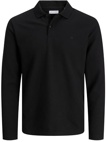 JACK & JONES Male Poloshirt Einfarbig Poloshirt