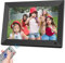 UCMDA Cornice Digitale 10,1 Pollici - Cornice Digitale Foto No WiFi con Telecomando, Cornice Elettronica Senza Touchscreen Rotazione Automatica Supporto USB/SD, Foto Musica Video Calendario Famiglia