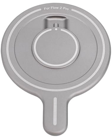 Magnetic Phone Mount Adapter Compatible for Flow Pro 2 Gimbal Stabilizer, Quick Release Magnet Plate with Magnetic Ring for Phones