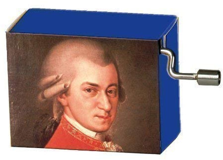 Fridolin 58104 Spieluhr Mozart - Kleine Nachtmusik/Portrait