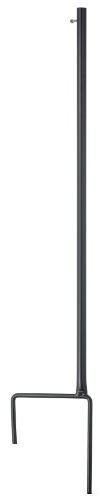 Good Directions 403R Garden Pole for Full Size Weathervane, Black