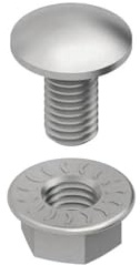 Niedax Schraube Flachrundkopf FLM 8X16 F 25 Stk
