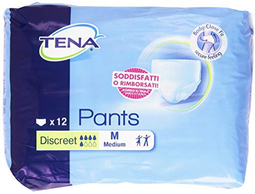 Tena - Discreet Serviettes Normales - Medium - x 12